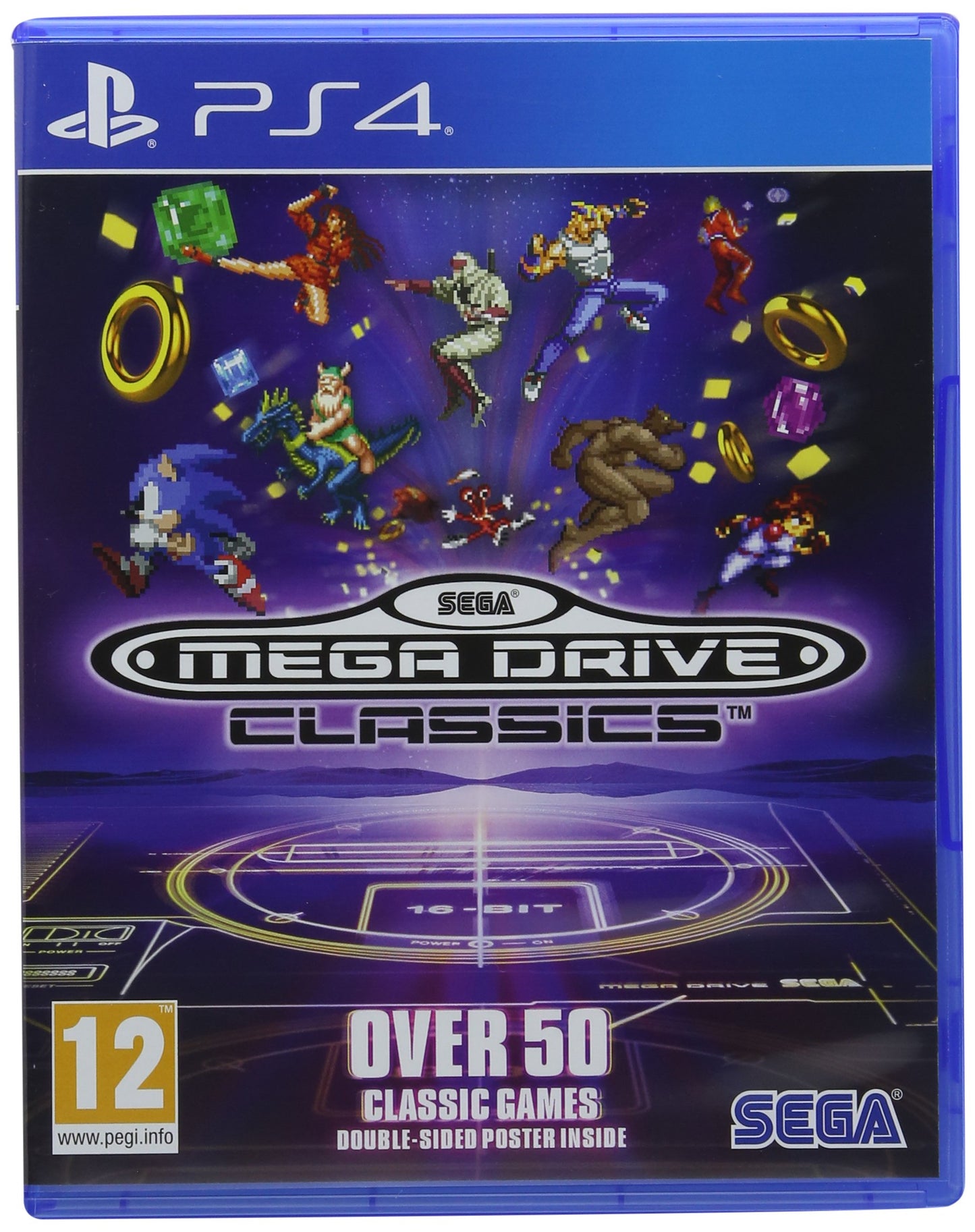 SEGA Mega Drive Classics - PS4 Game Console, Model 221213, Misc Color