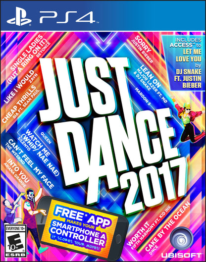 Ubisoft Just Dance 2017 for PlayStation 4 - UBP30502031, Fun Dance Game, Family-Friendly Entertainment