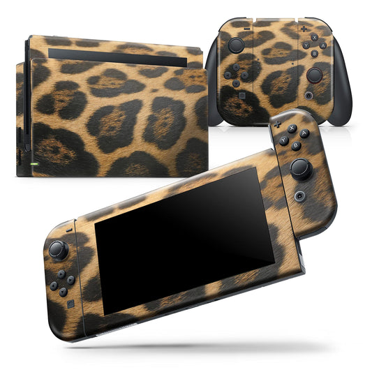 Design Skinz - Compatible with Nintendo Switch Lite - Skin Decal Protective Scratch-Resistant Removable Vinyl Wrap Cover - Real Thin Vector Leopard Print