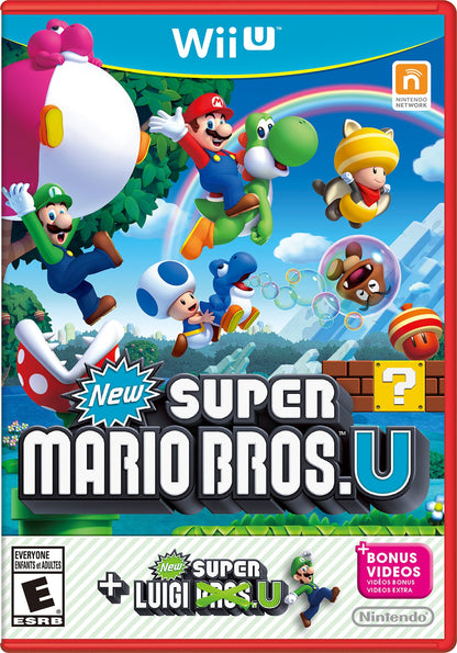 Nintendo New Super Mario Bros. U & New Super Luigi U - Wii U (Renewed)