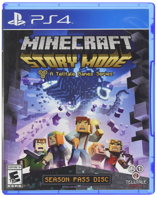 Telltale Games Minecraft: Story Mode - Season Disc for PlayStation 4 (Model: MCSP4ST)