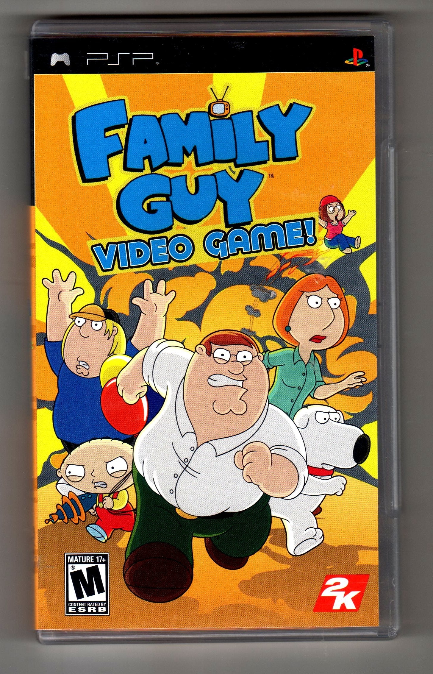 2K Family Guy - Sony PSP Game, Model 33024, Engaging Gameplay, Fun for All Ages