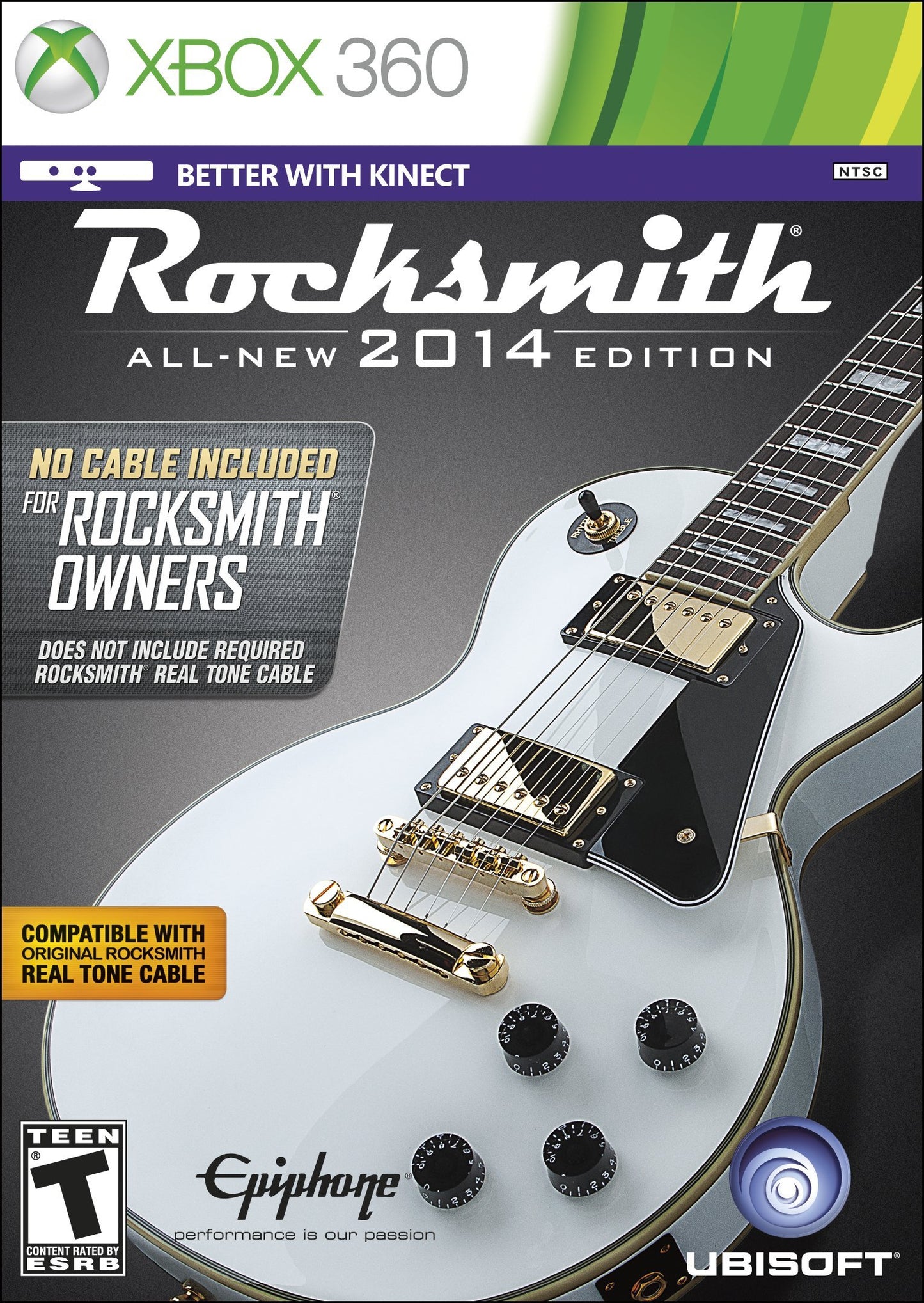 Ubisoft Rocksmith 2014 Edition - No Cable Included, Model 59823