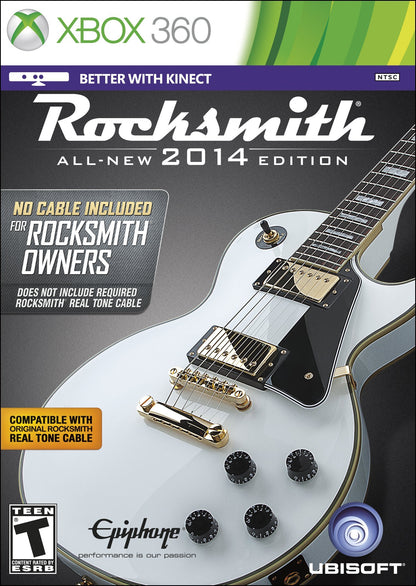 Ubisoft Rocksmith 2014 Edition - No Cable Included, Model 59823