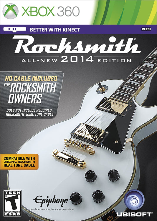 Ubisoft Rocksmith 2014 Edition - No Cable Included, Model 59823