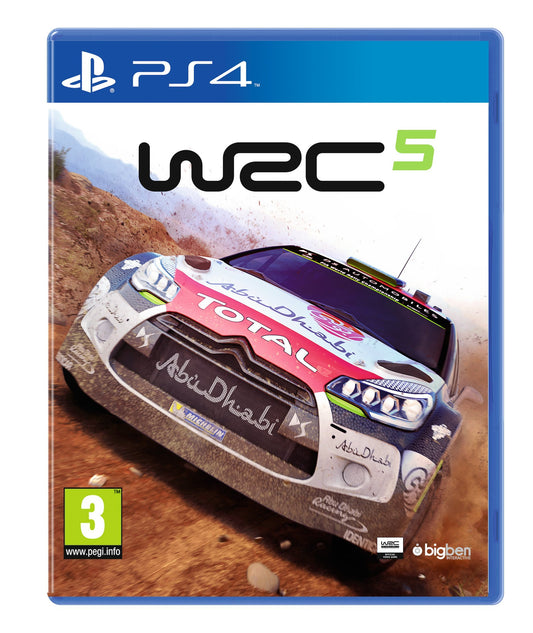 Ubisoft WRC 5 Racing Game for PS4 - Model CUSA 02080