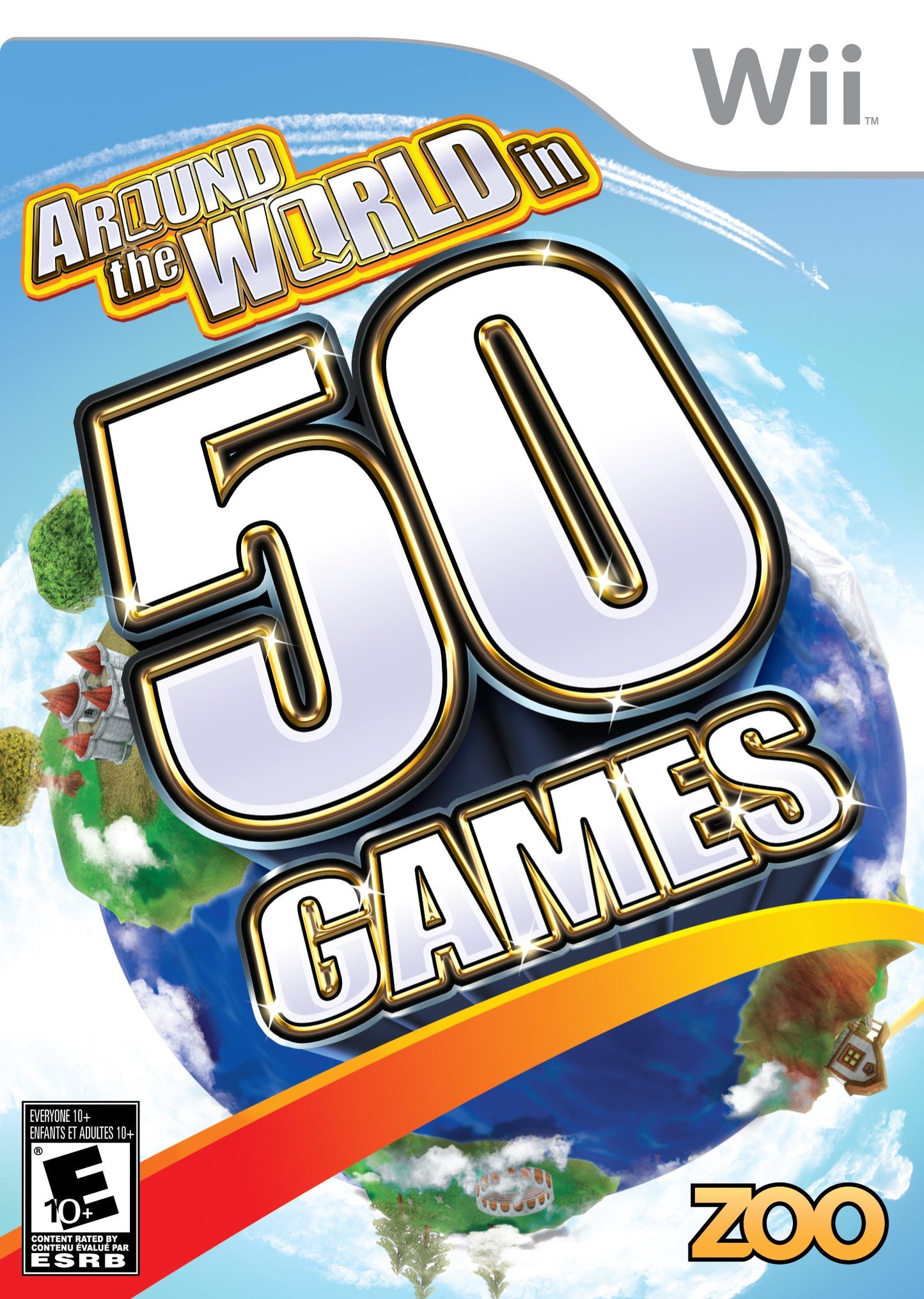 Zoo Games Around The World in 50 Games for Nintendo Wii - Model 802068103361