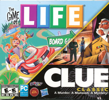 The Game of Life plus Clue Classic