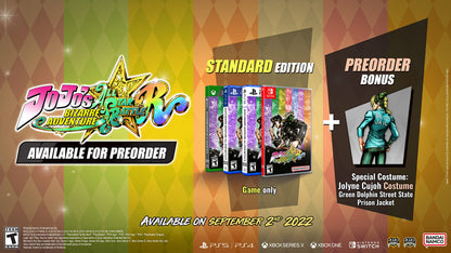 Bandai Namco JoJo’s Bizarre Adventure: All-Star Battle R - PS5, Multi-Colored, Model BNDG13039PS5