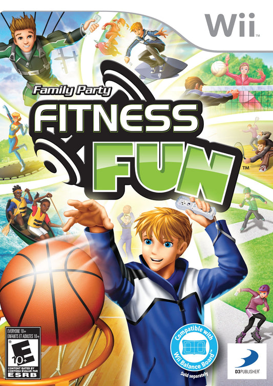 D3PUBLISHER Family Party: Fitness Fun Game - Model 340169 for Active Family Entertainment