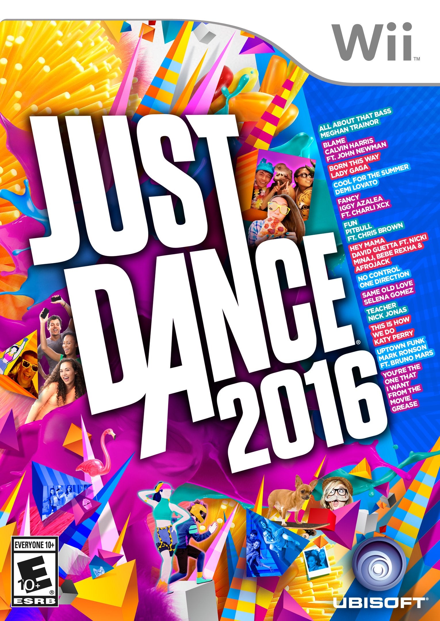 Ubisoft Just Dance 2016 for Wii - Model JD6, Exciting Dance Game for All Ages
