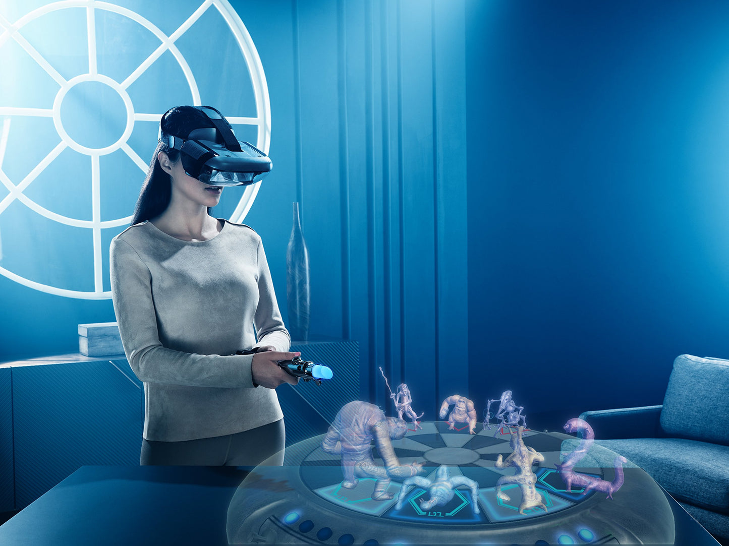 Lenovo Augmented Reality Experience - Star Wars Jedi Challenges, Black, Model ZA390002US, Smartphone Powered, 1 Size