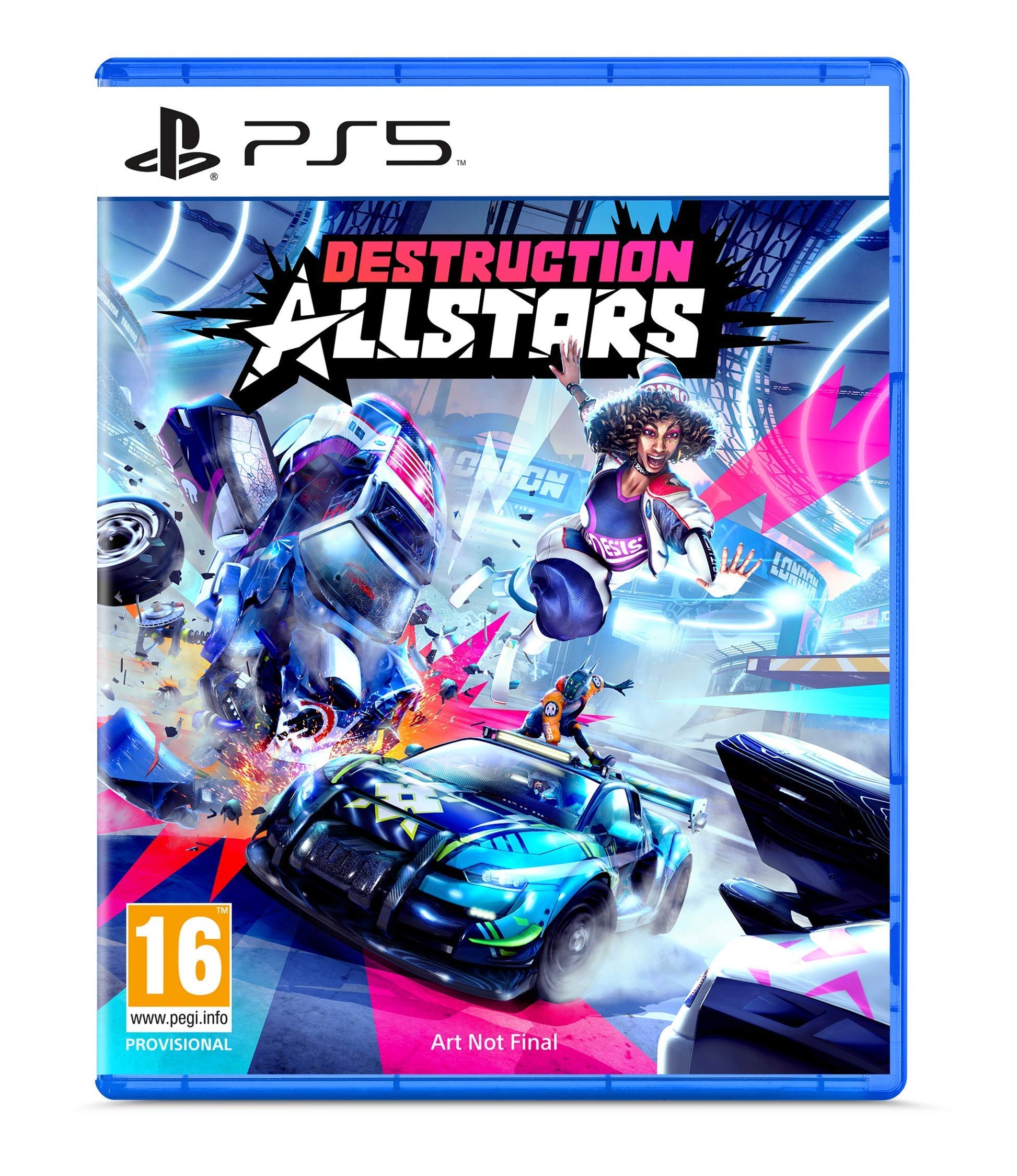 PlayStation DESTRUCTION ALLSTARS - PS5 Game, Model 10DESAL2, Action Racing Adventure