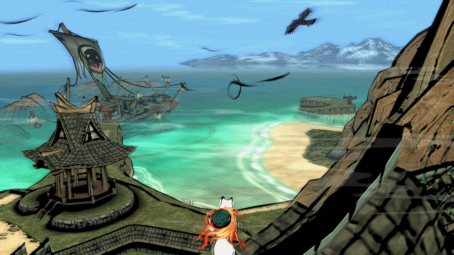 Capcom Okami Game for PS4 - Model 70027-01 - Action Adventure RPG
