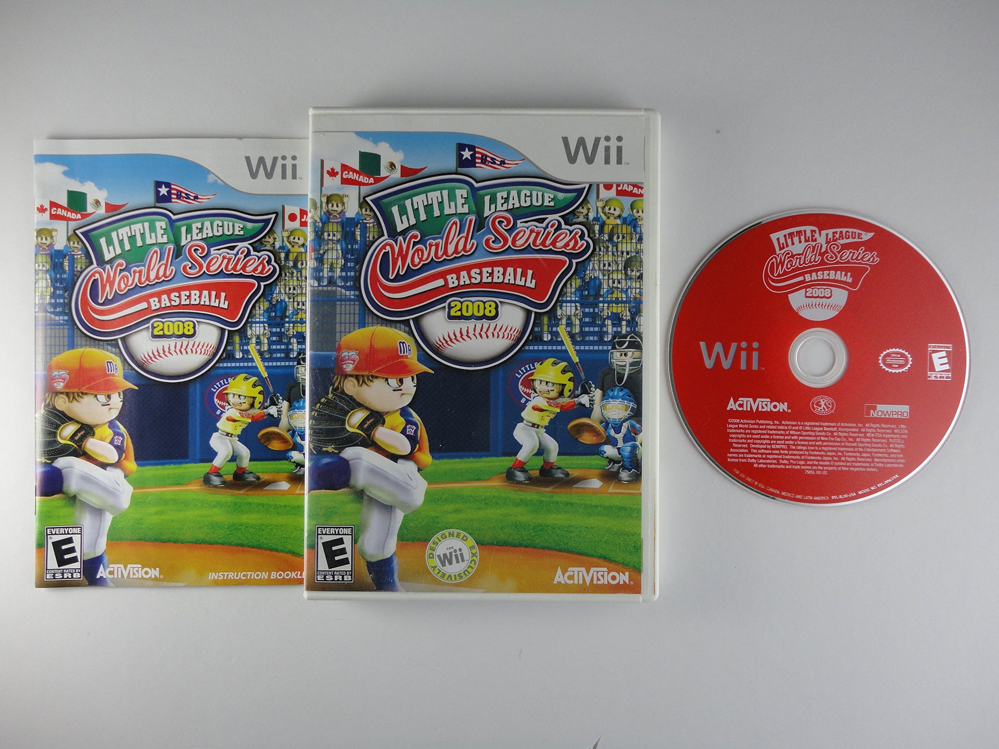ACTIVISION Little League World Series Baseball 08 for Nintendo Wii - Model 047875756557
