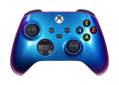 Crazy Controllerz Xbox Series X Soft Touch Controller - Chameleon Color Changing - Compatible with Xbox One, Series X, Series S