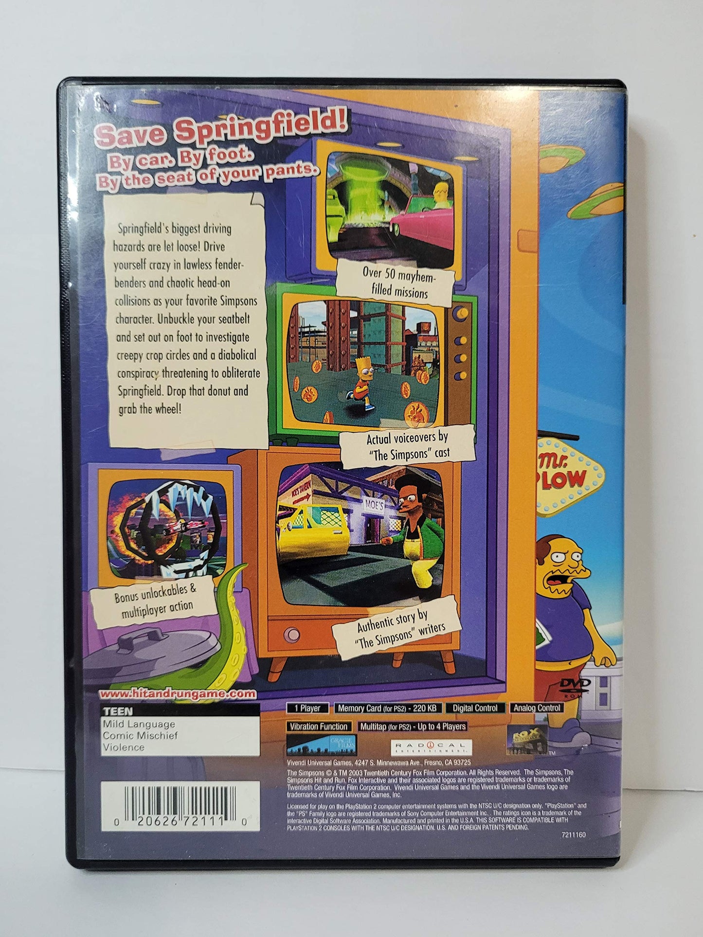 Vivendi The Simpsons Hit & Run - Model 20626721110 Video Game