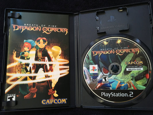 Capcom Breath of Fire: Dragon Quarter - PlayStation 2 Game, Model 26015