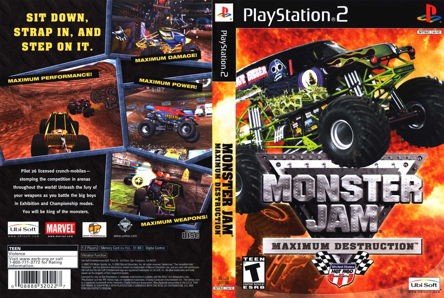 Monster Jam Maximum Destruction - PlayStation 2