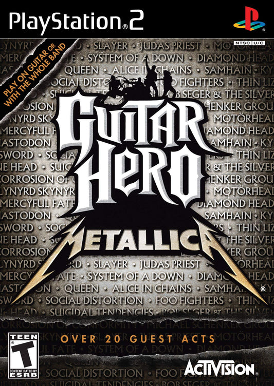 Guitar Hero Metallica - PlayStation 2 (refurbished)
