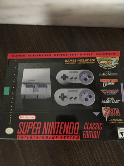 Nintendo Super NES Classic Edition Console - Gray, 12-inch, Model E3PlaceholderConsole1_NSW