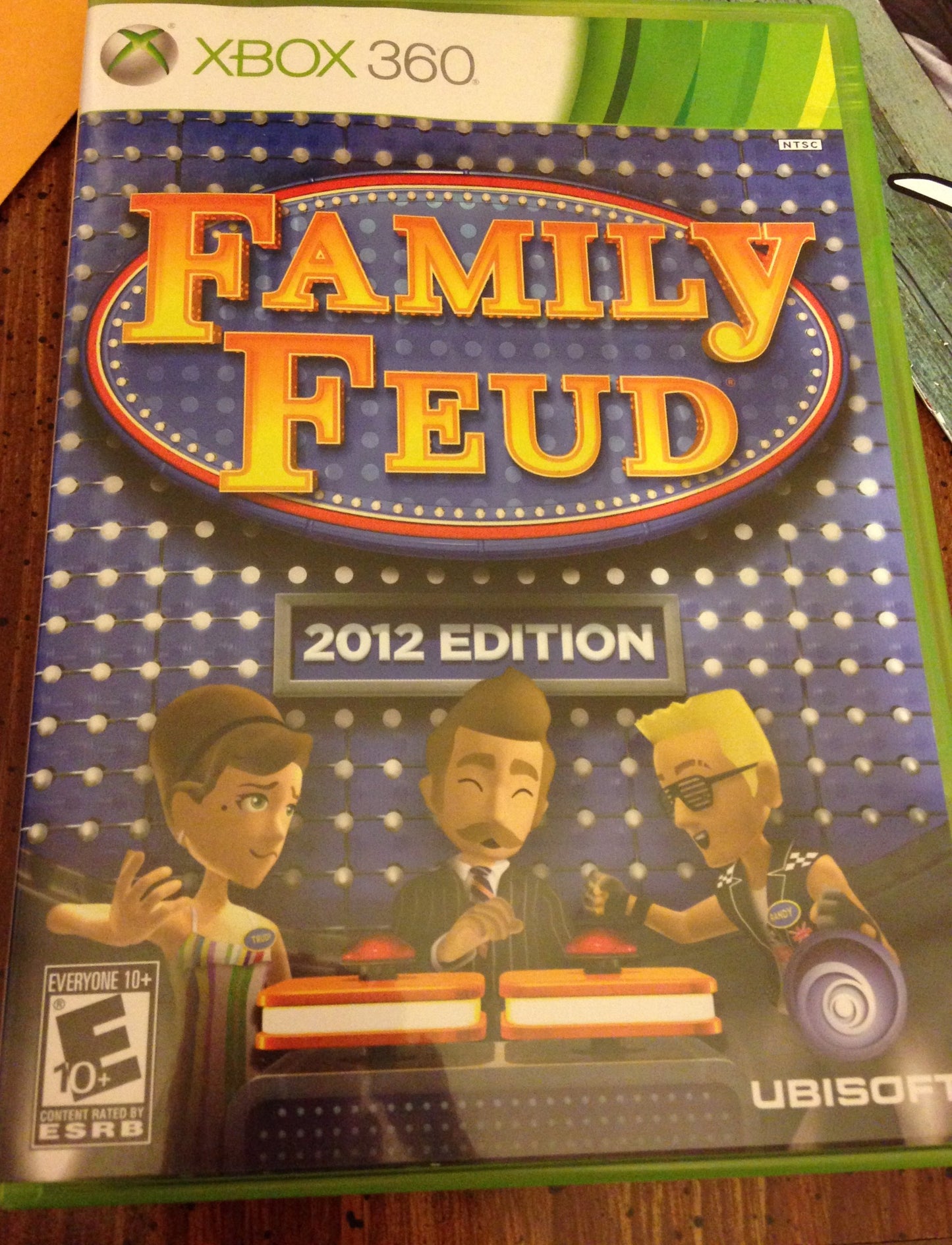 Ubisoft Family Feud 2012 Game for Xbox 360 - Model 52699, Fun Family Party Game