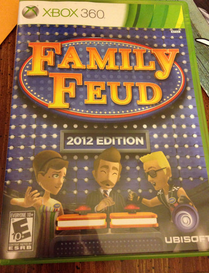 Ubisoft Family Feud 2012 Game for Xbox 360 - Model 52699, Fun Family Party Game