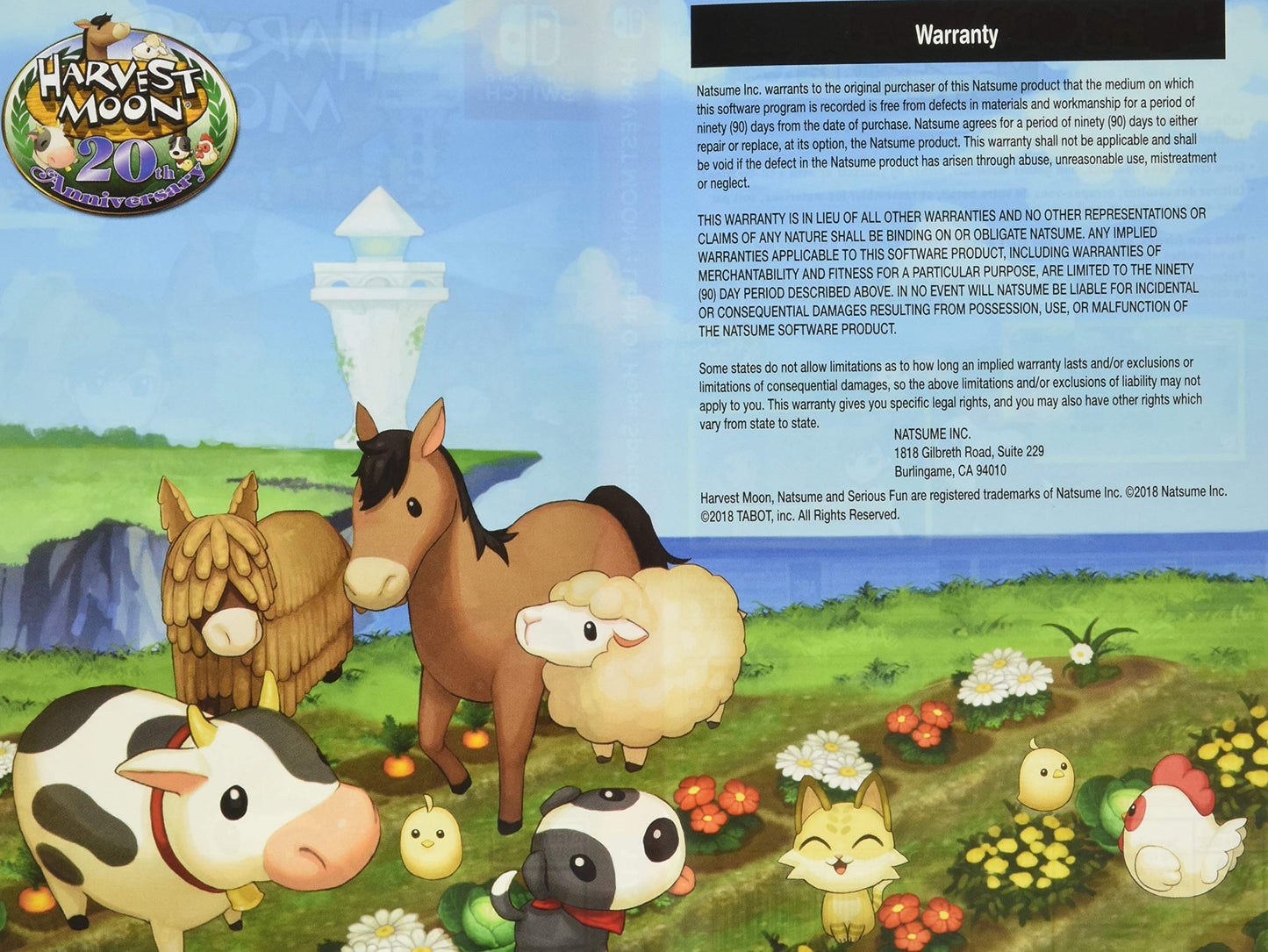 Natsume Harvest Moon: Light of Hope Special Edition for Nintendo Switch - Model 18002