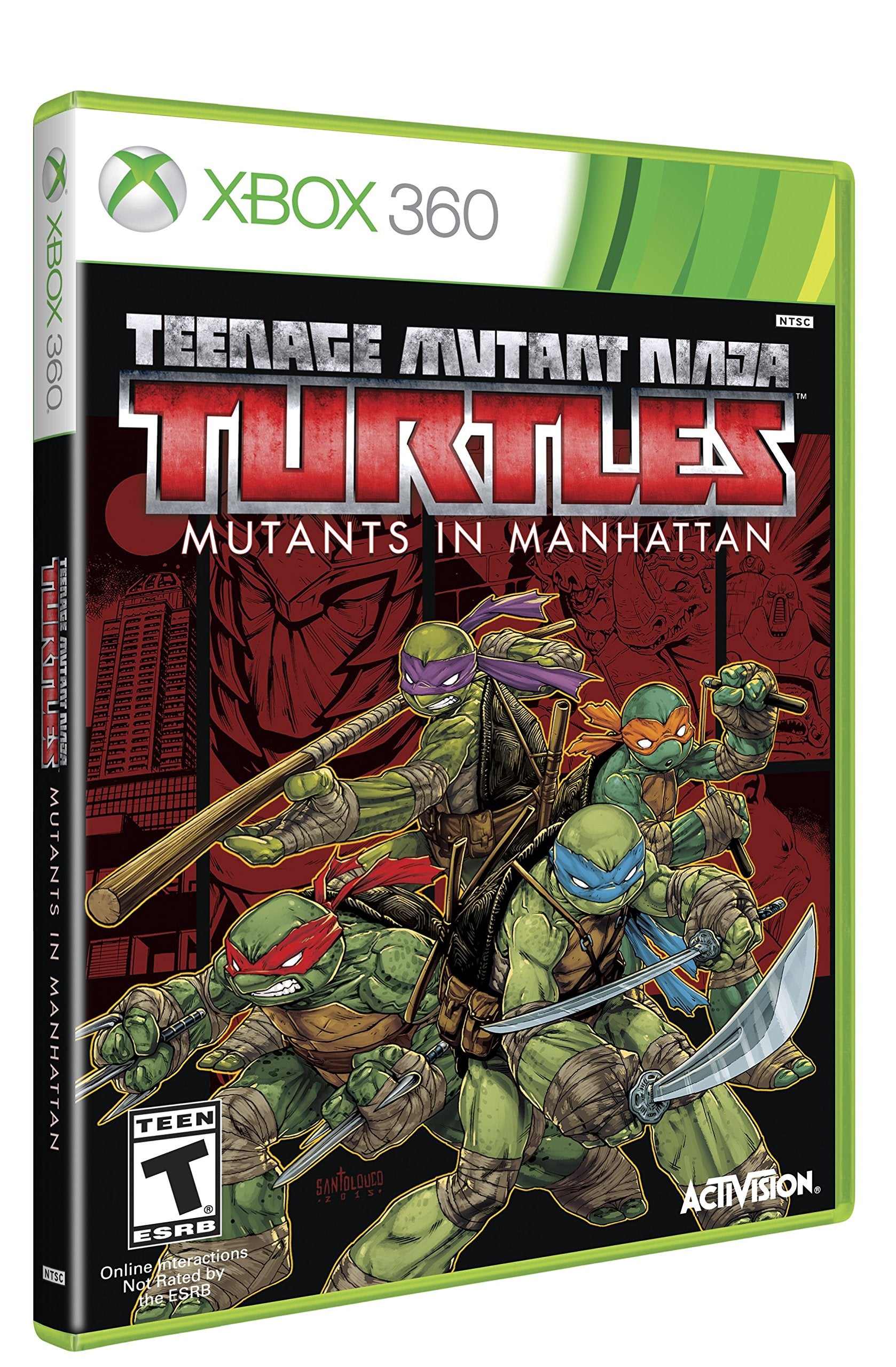 ACTIVISION Teenage Mutant Ninja Turtles: Mutants in Manhattan - Xbox 360 Game, Model 77139