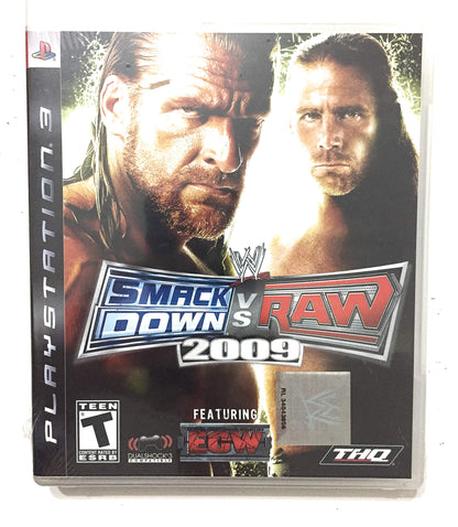 THQ WWE Smackdown vs Raw 2009 Video Game - Model 99050 - Ultimate Wrestling Experience