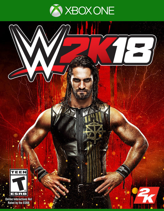 2K WWE 2K18 Game for Xbox One - Original Version, Model 49946