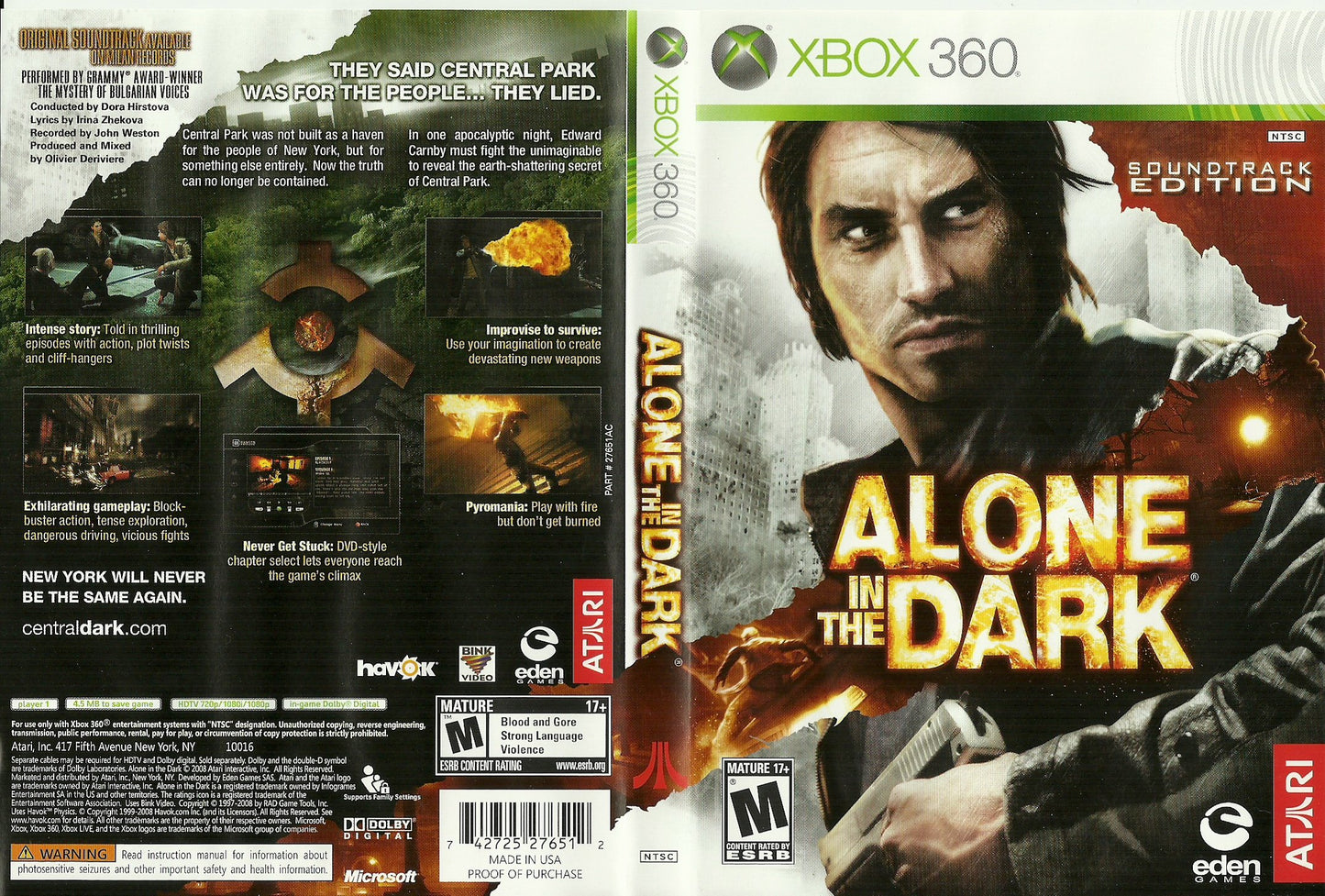 Alone in the Dark (Soundtrack Edition) (Renewed)