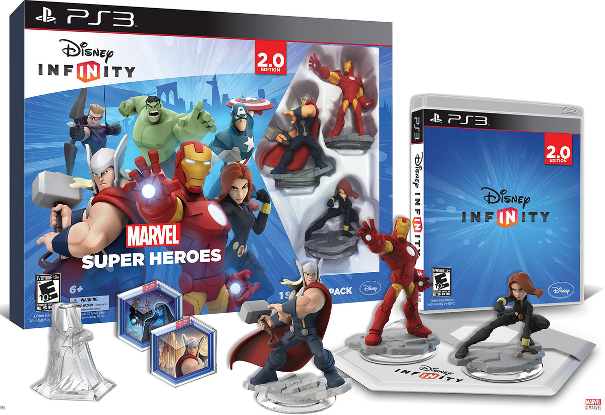 character-themed INFINITY: Marvel Super Heroes (2.0 Edition) Video Game Starter Pack - PlayStation 3