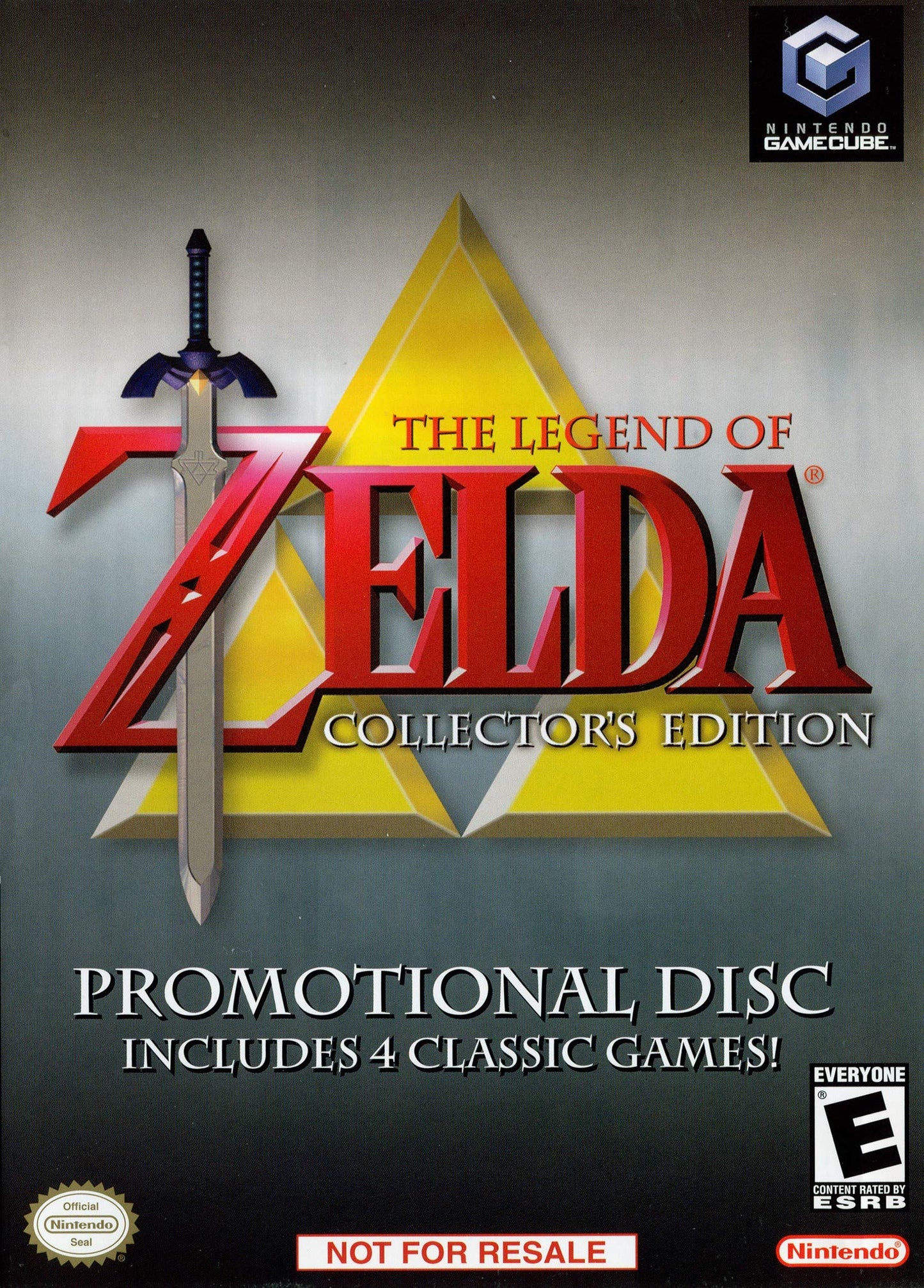 The Legend of Zelda: Collectors Edition (Zelda / Zelda II: The Adventure of Link / Ocarina of Time / Majoras protective cover) (refurbished)