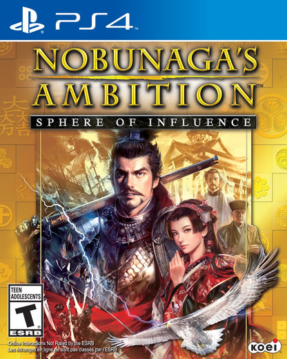 KT Nobunagas Ambition: Sphere of Influence - PS4 Original Version, Model 00269