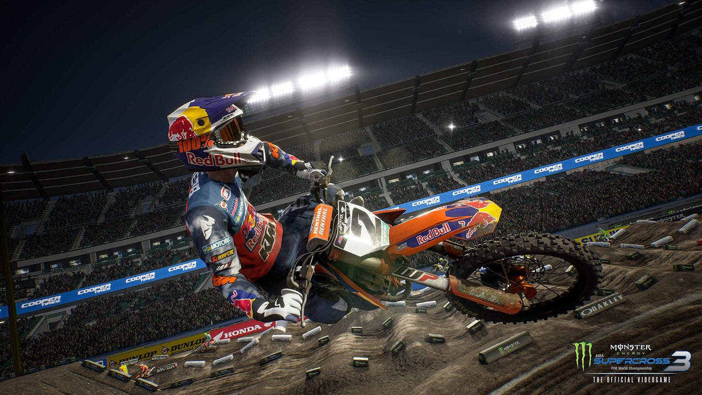 Milestones Monster Energy Supercross 3 - PlayStation 4 Game, Model 92368