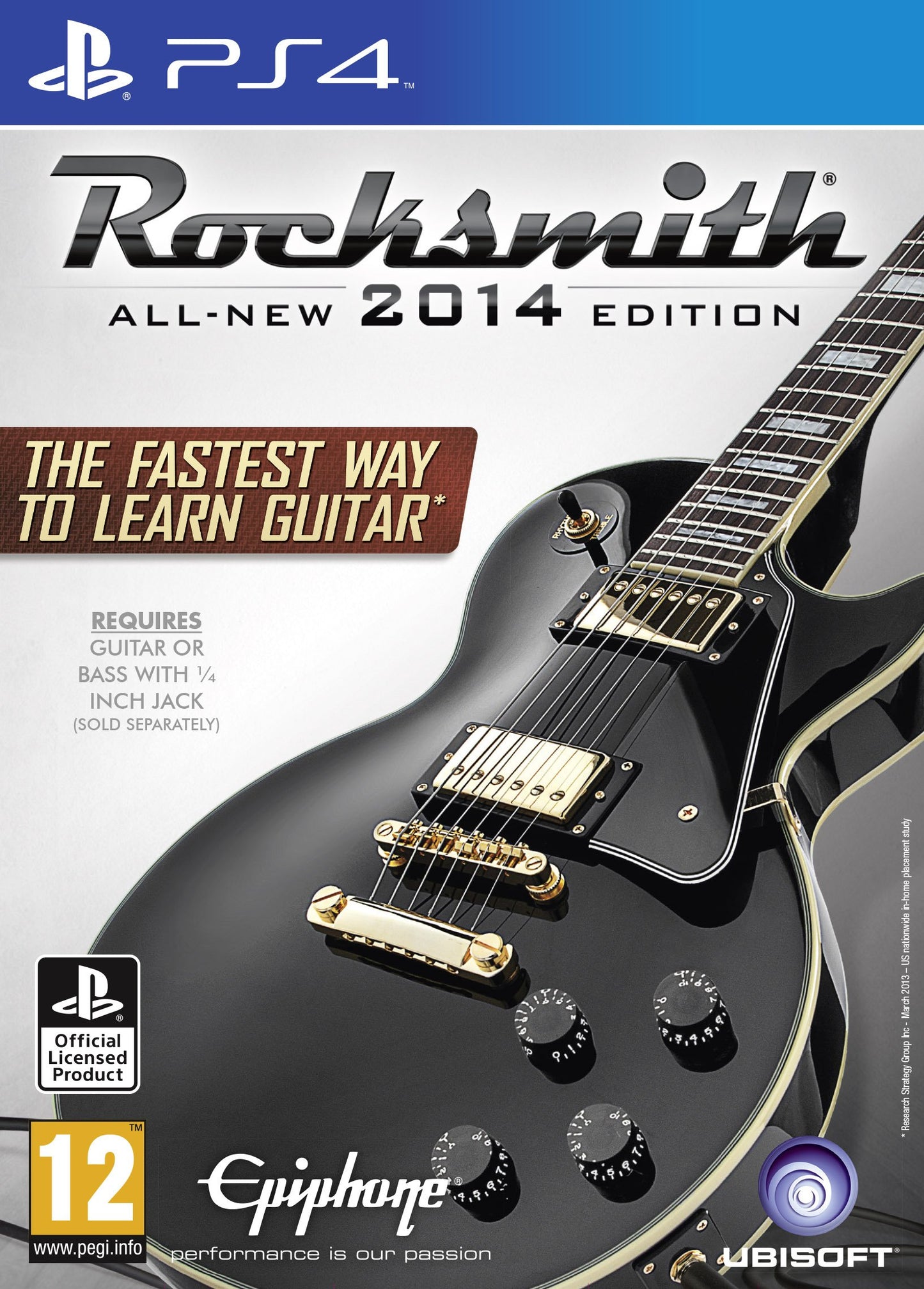 Ubisoft Rocksmith 2014 Edition with Real Tone Cable for PS4 - Renewed