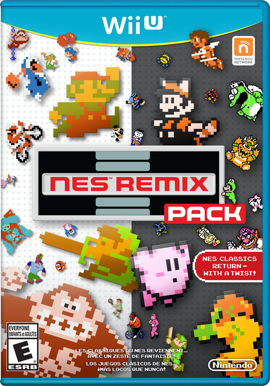 Nintendo NES Remix Pack for Wii U - Model WUPPAFDE - Classic Gaming Compilation
