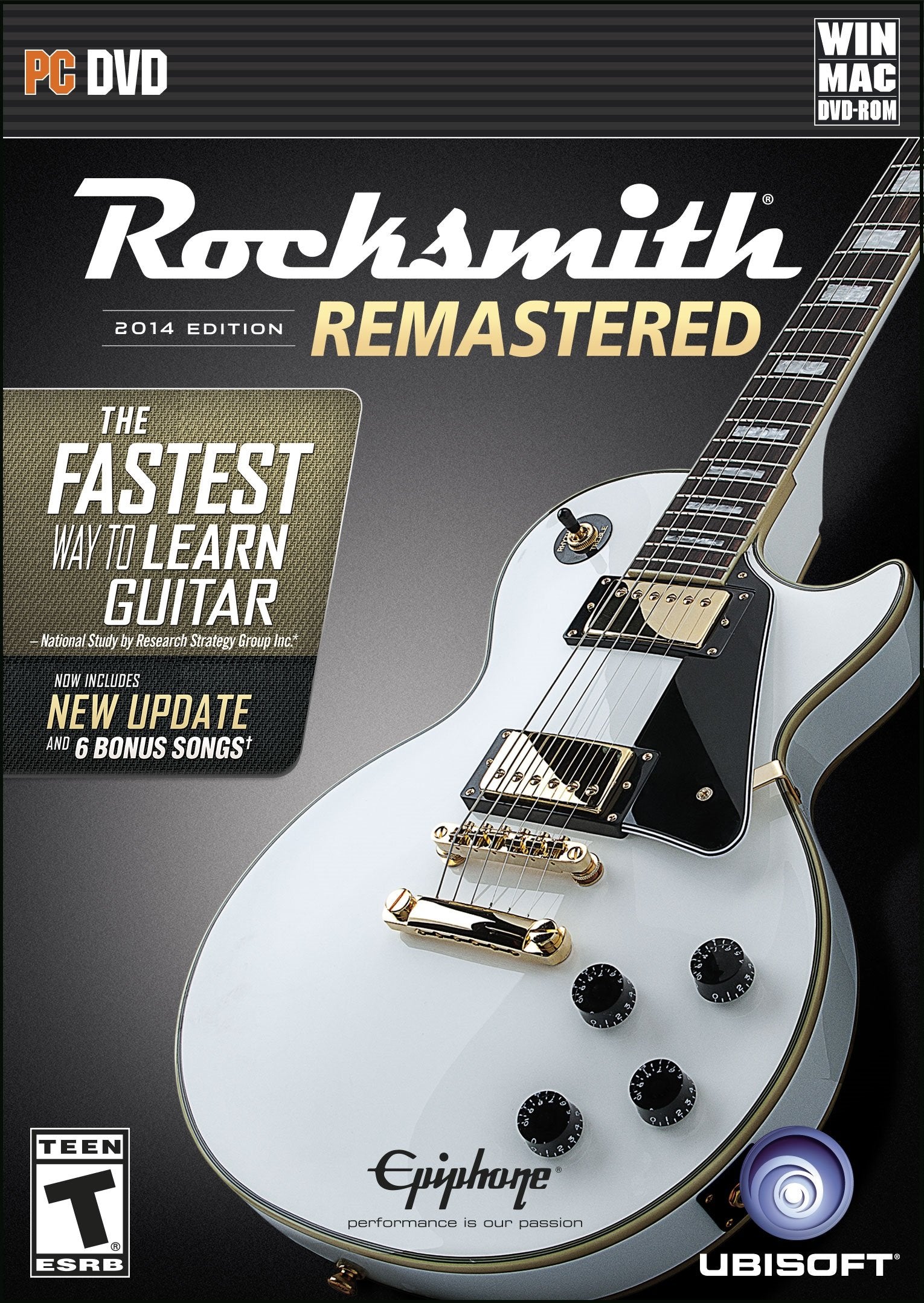 Ubisoft Rocksmith 2014 Edition Remastered - PC Standard Edition, Model UBP60802053