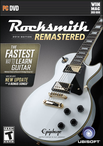 Ubisoft Rocksmith 2014 Edition Remastered - PC Standard Edition, Model UBP60802053
