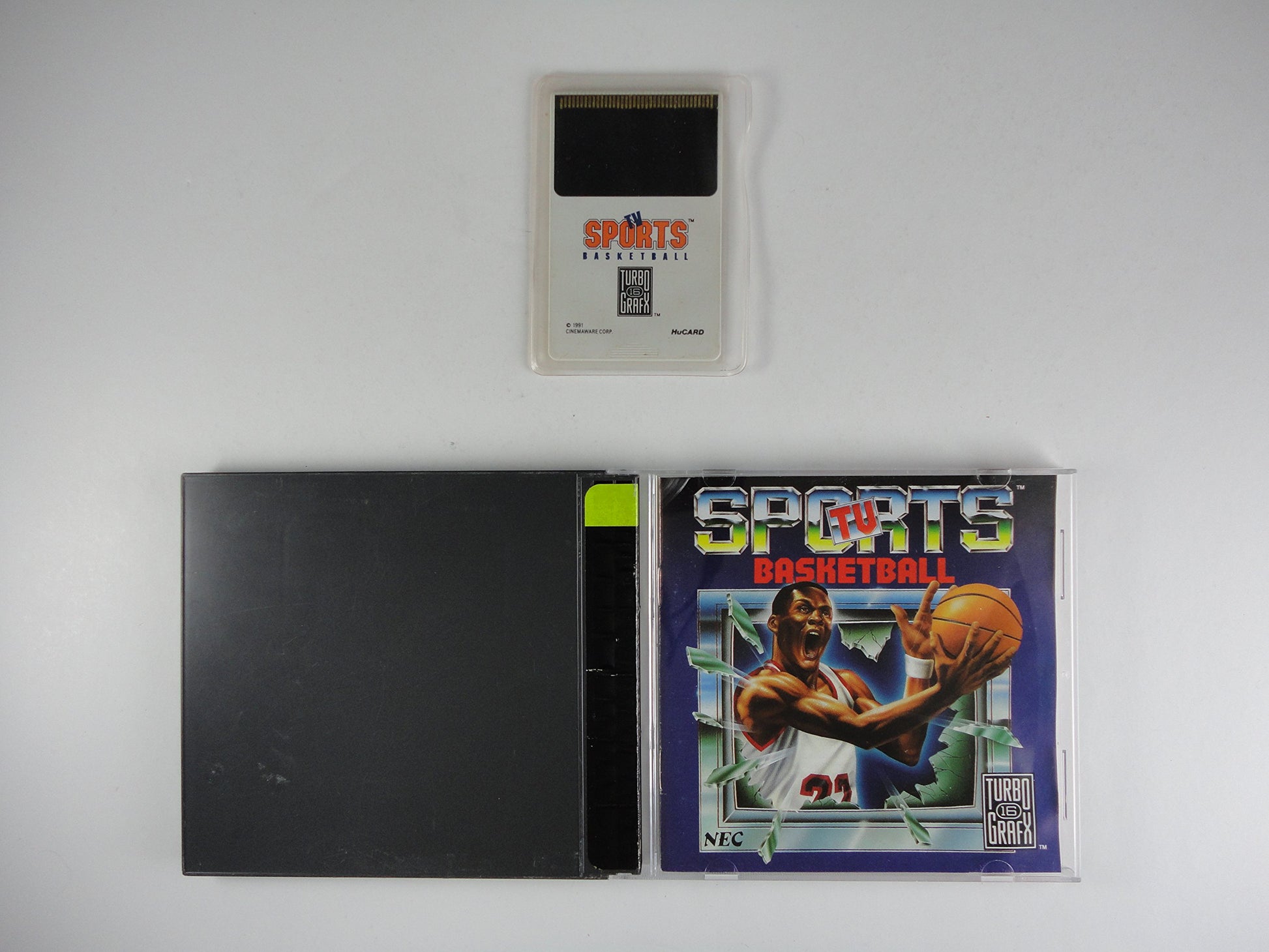 NEC Technologies TG16 TurboGrafx 16 TV Sports Basketball Game - Model TGX040055
