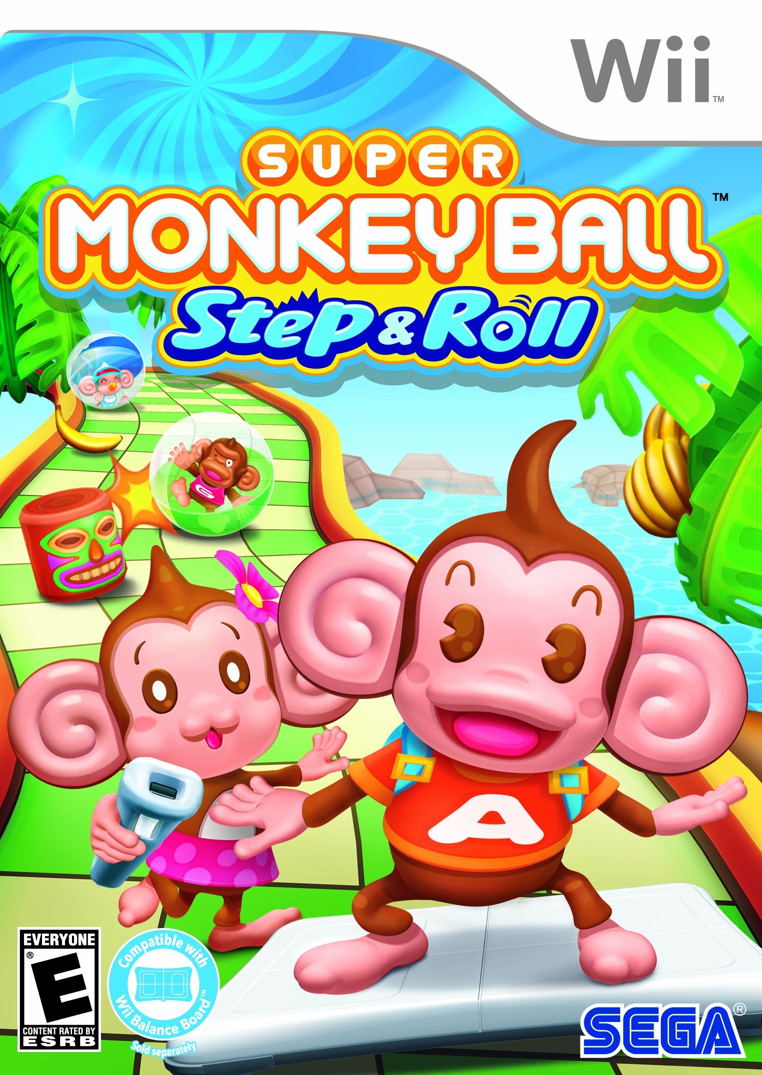 SEGA Super Monkey Ball: Step & Roll for Nintendo Wii - Model 65037