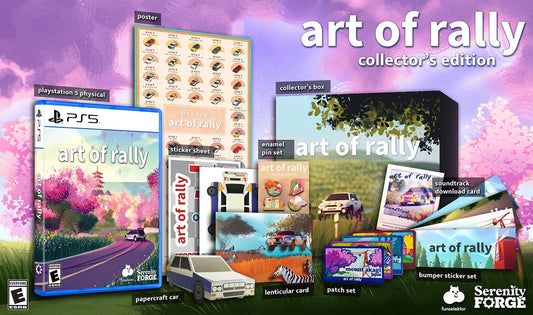 Serenity Forge Art of Rally Collector's Edition - PlayStation 5, Model ARORALLYPS5CE