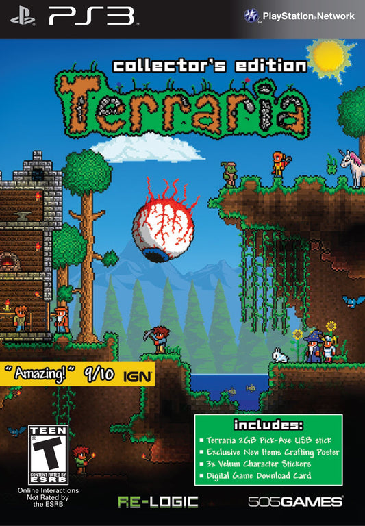 505 Games Terraria: Collectors Edition Digital Game Download Card - Model 71501438