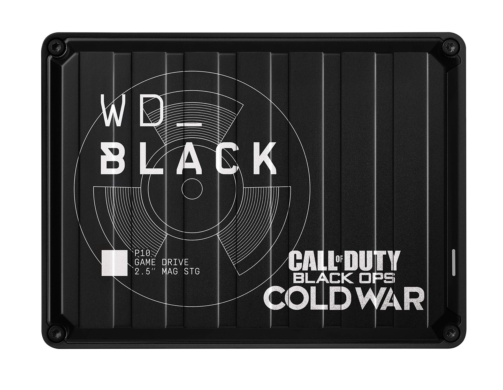 WD BLACK 2TB P10 Game Drive Call of Duty Special Edition: Black Ops Cold War  Portable External Hard Drive HDD  Compatible with Playstation  Xbox  and PC - WDBAZC0020BBK-WESN
