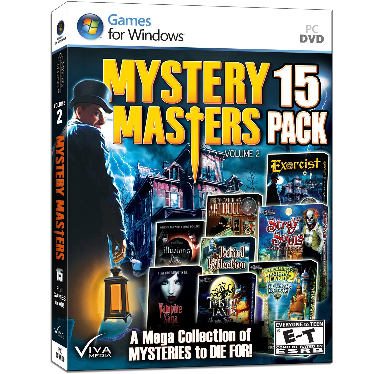 Viva Media Mystery Masters Volume 2 - 15 Pack, Engaging Puzzles for All Ages, Model V00848