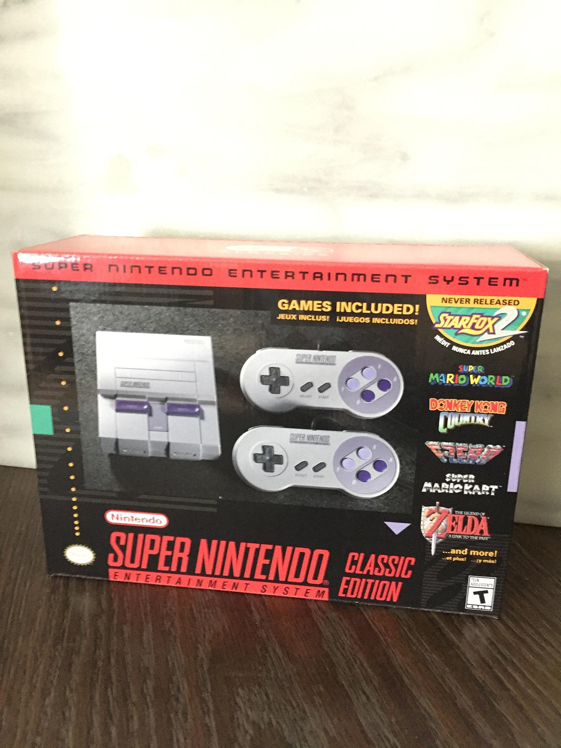 Nintendo Super NES Classic Edition Console - Gray, 12-inch, Model E3PlaceholderConsole1_NSW