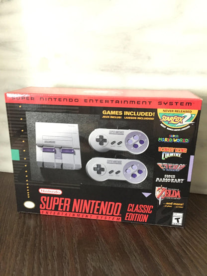 Nintendo Super NES Classic Edition Console - Gray, 12-inch, Model E3PlaceholderConsole1_NSW