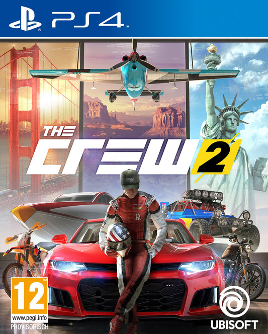 Ubisoft The Crew 2 - PS4 (PlayStation 4) Racing Game