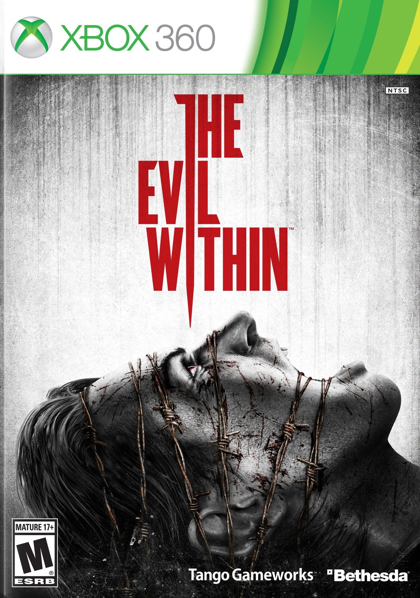 Bethesda The Evil Within - Xbox 360 Game, Model 11852, Action-Horror Adventure